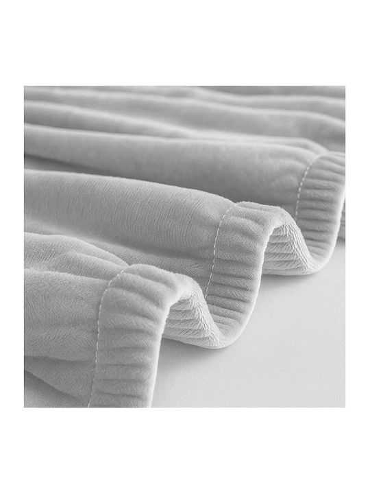 Ruhhy Waterproof Elastic Cover for Corner Sofa Light Gray 45x45cm 1pcs