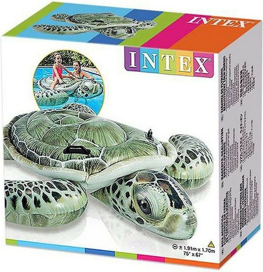 Intex Inflatable Ride On Sea Turtle Green 191x170cm