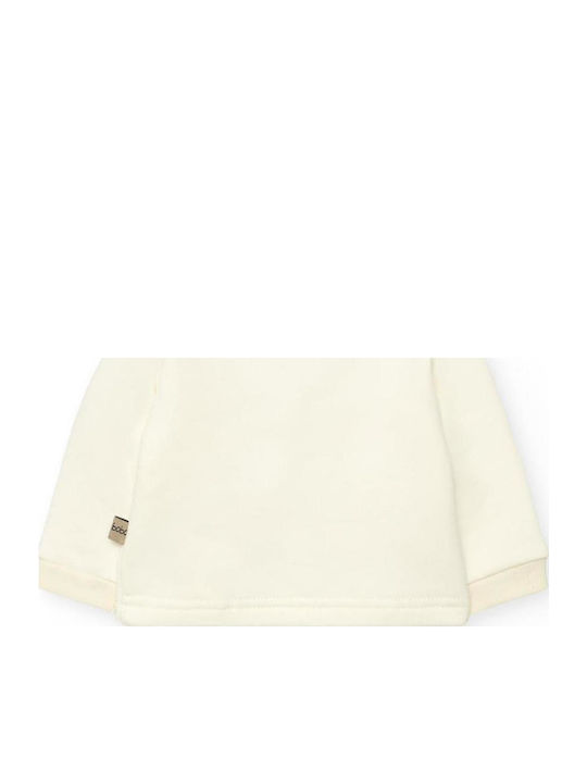 Kids Sweatpants Set Ecru 2pcs