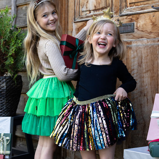Carnival Skirt Green 1pcs