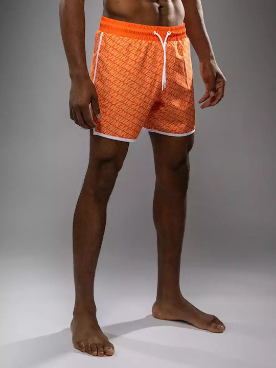 Men's Swimwear Shorts Orange Sunset