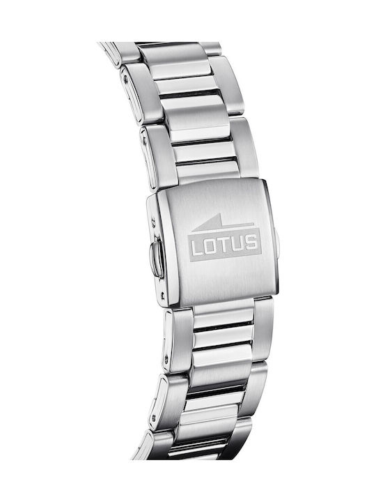Lotus Watches Мъжки Часовник На Батерия Сребрист
