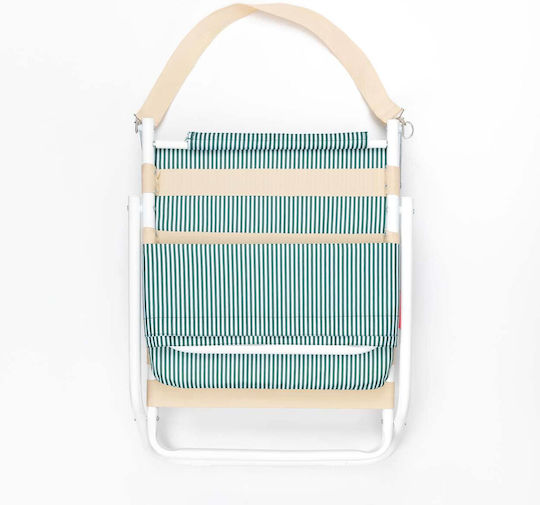 Flamingueo Chair Beach Aluminium Green 51x64.5x46cm