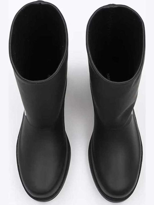 Women's Short Wellies Black