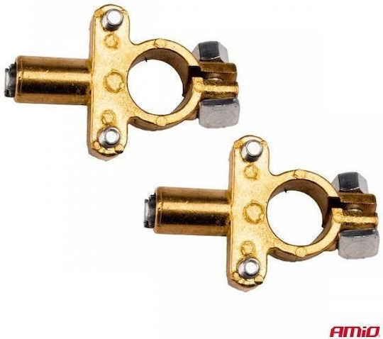 Battery Terminals Brass 12v 800a Amio 2 Pcs Amio 04390/am