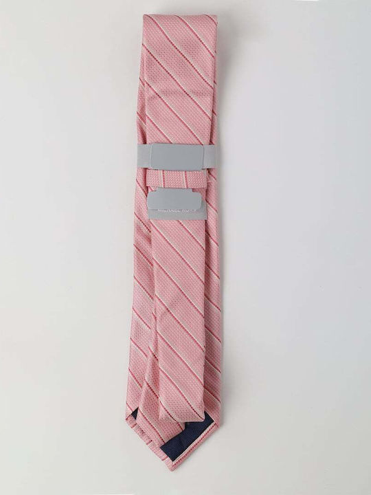 Michael Kors Men's Tie Silk Printed in Pink Color