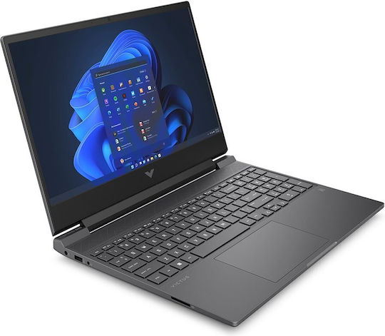 HP Victus 15-Fa1200nr 15.6" IPS FHD 144Hz (i5-12450H/8GB/512GB SSD/GeForce RTX 2050/W11 Home) Mica Silver (US Keyboard)