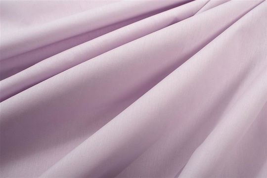 Dimcol Solid Σετ Μονό 3τμχ 160x240εκ. 506 Light Purple