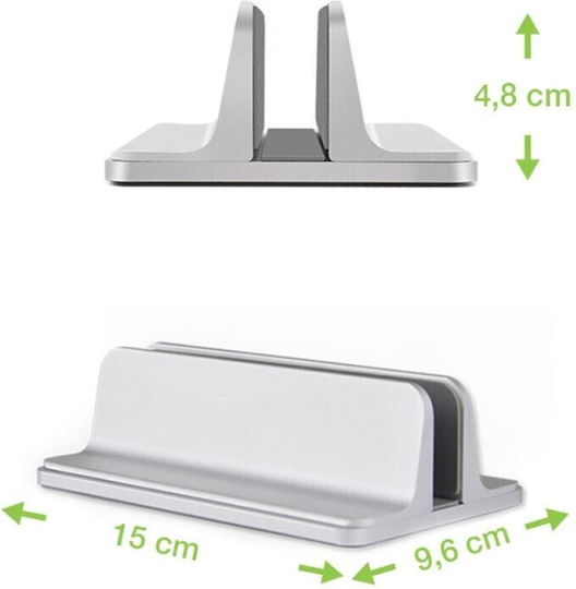 Techly Vertical Βάση Στήριξης για Laptop