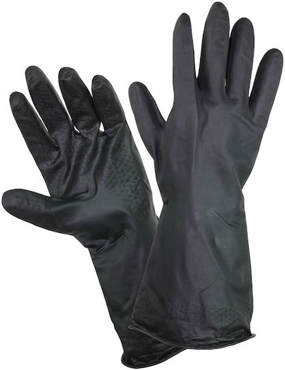 FFG Gloves for Work Black Latex Tyres 1pcs