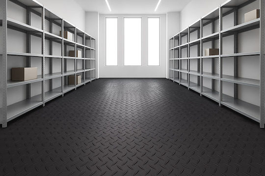 Newplan Elastic Plastic Floor 9001 3mm in Roll with Width 1.5m (price per sq.m)