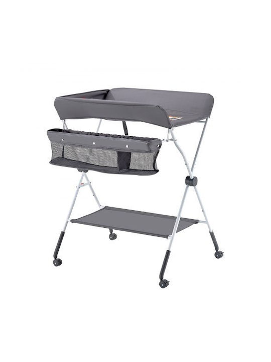 Grau 84.8x74.5x103cm Baby Wickelkommode