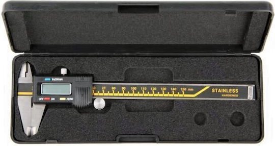 Vorel 15240 Digital Thickness Gauge With Measurement Accuracy 0.03mm & Measuring Range Up To 150mm
