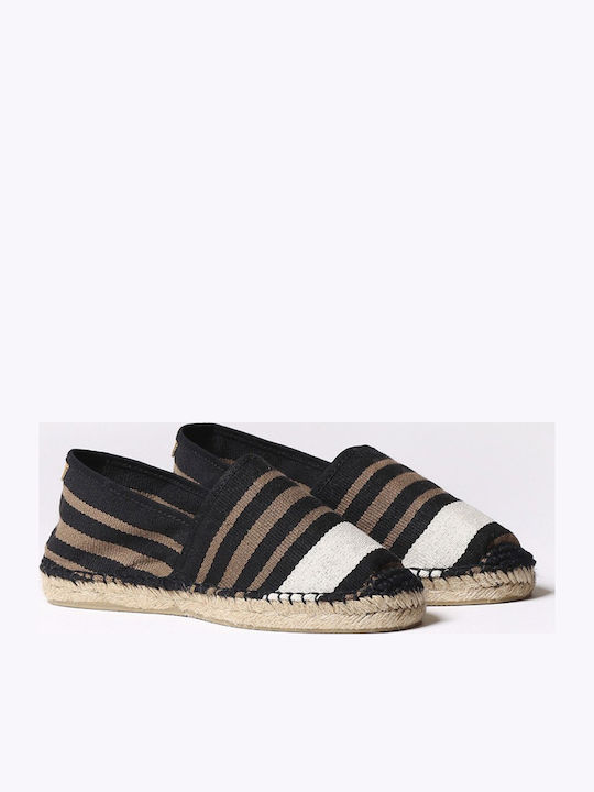 Women's Fabric Espadrilles Black