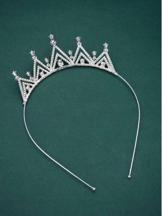 Bridal Hair Tiara Strass Pearl 6837