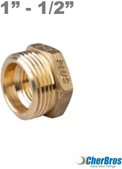 Cherbros Συστολή Ορειχάλκινη 1" / 1/2" 1mm 1230040807