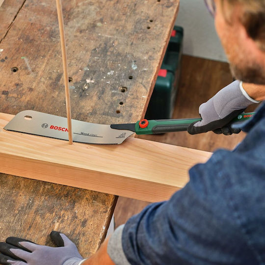 Bosch Ryoba Ножовка Остриe 250 Мм За Дърво Пластмаса Прецизни Разрези Двойни Зъби 7-10 Tpi/17 Tpi 3 Pt Sk5 Стомана