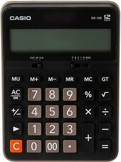 Casio Taschenrechner 12 Ziffern in Schwarz Farbe 1Stück