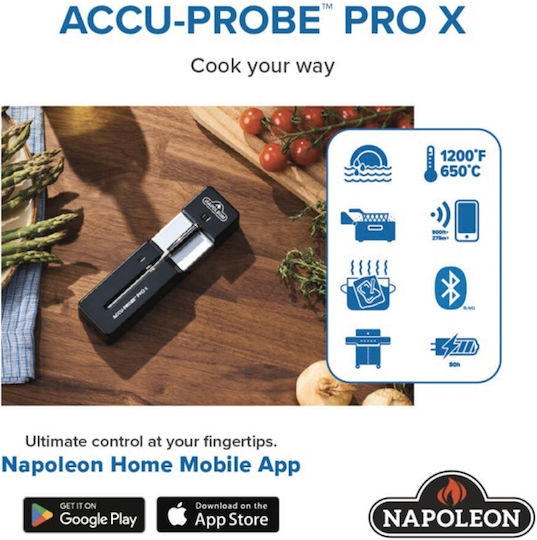 Napoleon Ψηφιακό Θερμόμετρο BBQ με Ακίδα