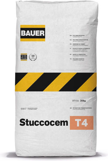 Bauer Stucocem Chit de Utilizare Generală Rășinoase Alb 5kg