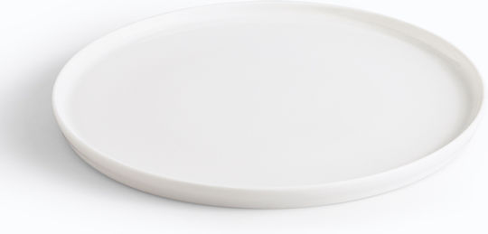 Ionia Teller Untiefe aus Porzellan Weiß 24cm
