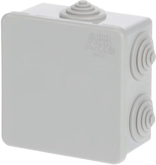 Abb Surface Mounted Electrical Box Branching IP44 in Gray Color