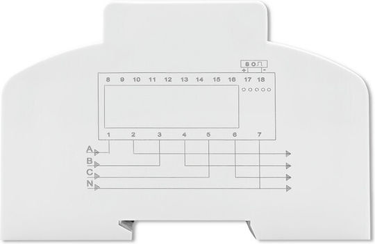 Qoltec Qoltec Elektrische Messgeräte Digital Schiene Dreiphasig