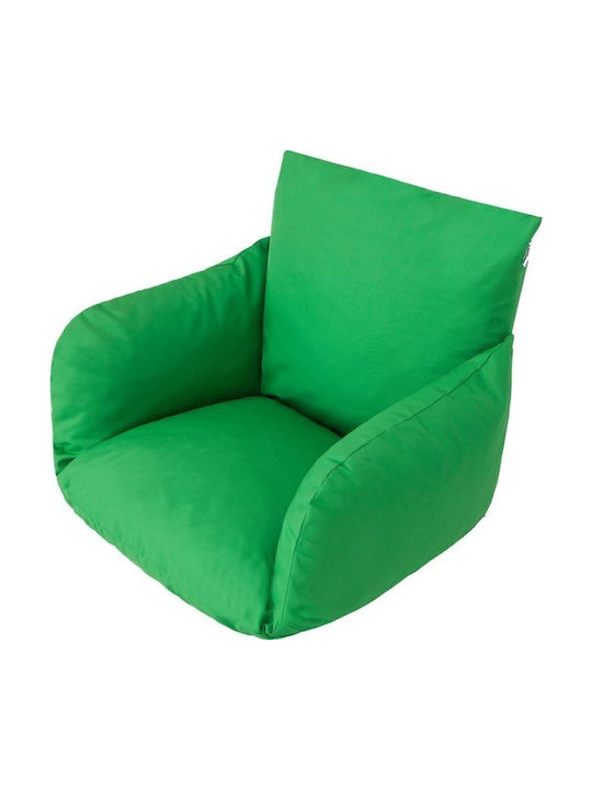 Garden Chair Cushion with Backrest Green