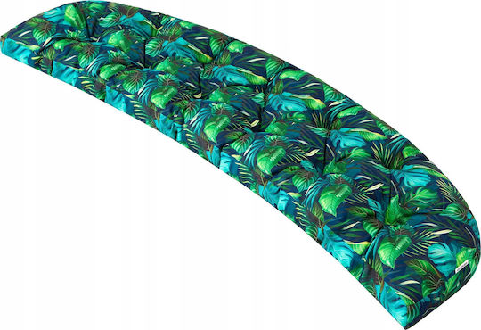 Garden Bench Cushion Blue