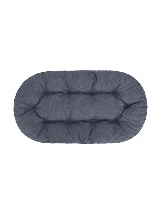 Garden Chair Cushion with Backrest Navy Blue
