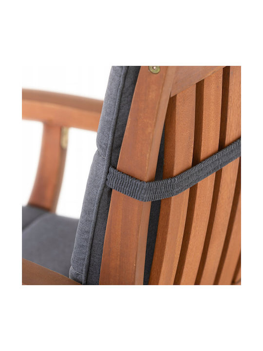 Garden Chair Cushion with Backrest Blue