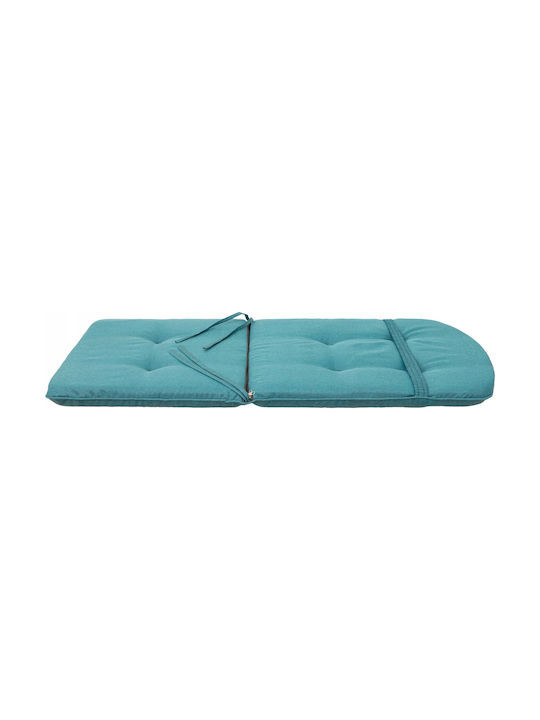Garden Chair Cushion with Backrest Blue