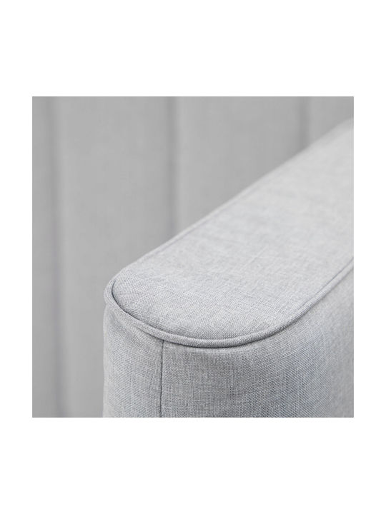 Garden Chair Cushion with Backrest Gray