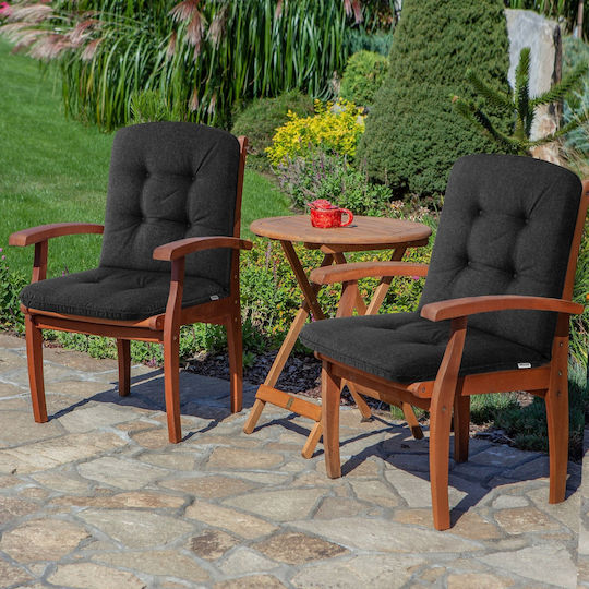 Garden Chair Cushions Black