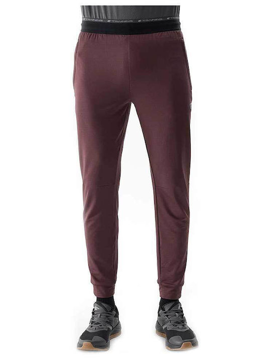 Jogginghose mit Gummizug Burgundisch