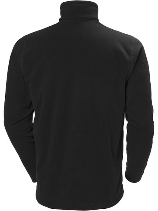 Oxford Light Men's Fleece Cardigan Black