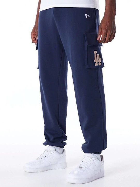 Los Angeles Cargo Sweatpants with Elastic Navy