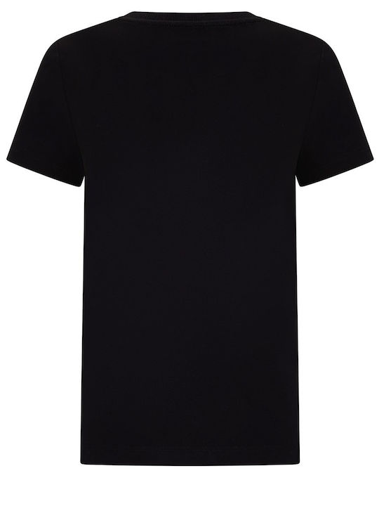 DKNY Logo Blouse Black