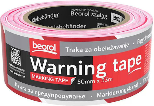 Klebeband Markierungsband Beorol Szocb Rote Weiße 50mmx33m