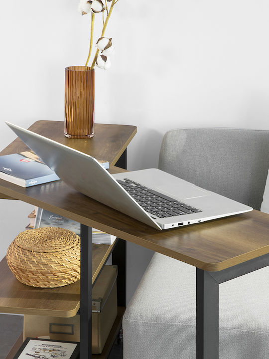 Console Table Wood & Metal L132.5xW30xH68.5cm