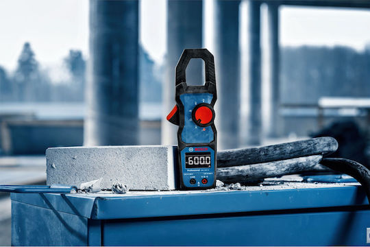 Bosch Αμπεροτσιμπίδα Ψηφιακή 600A AC 0601077600 True RMS με Ακροδέκτες