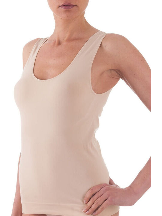 Diana 53 Ελαστικό Τ-shirt Χωρίς Ραφές Φαρδιά Τιράντα-μαύρο