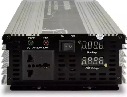 TBE Инвертор за кола 4000W за преобразуване на 12V DC в 220V AC