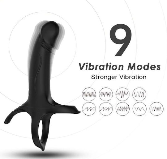 Armony Penisring & Vibrator Schwarz