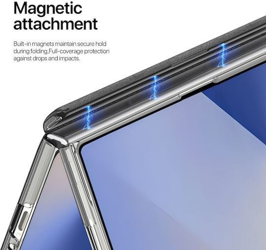 Dux Ducis Series Umschlag Rückseite Kunststoff Schwarz (Galaxy Z Fold7)