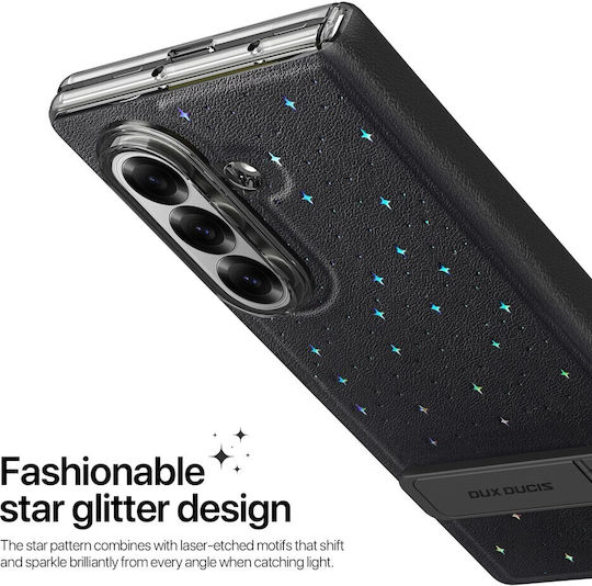 Dux Ducis Series Umschlag Rückseite Kunststoff Schwarz (Galaxy Z Fold7)