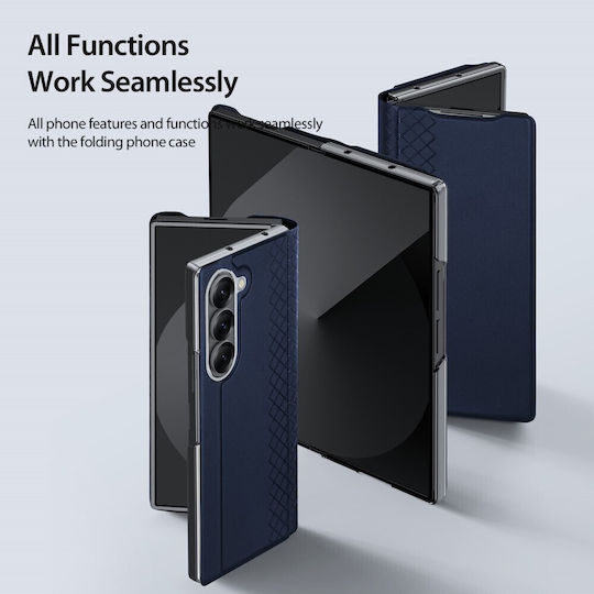 Dux Ducis Bril Series Book Albastru (Galaxy Z Fold7)