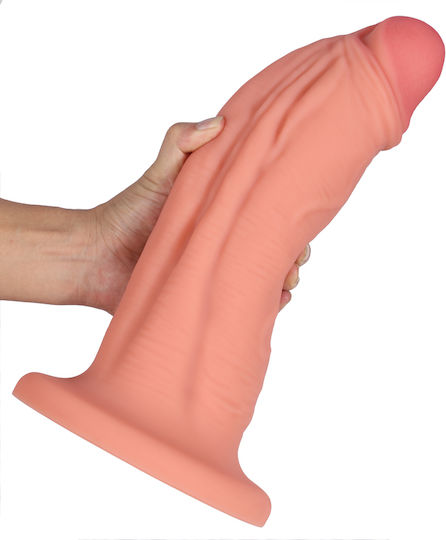 Kinksters Glass Dildo Flesh