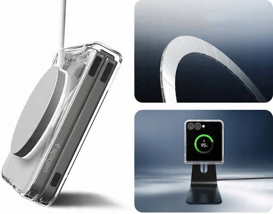 Spigen Air Skin MagSafe Buchen Sie Kunststoff 0.3mm Transparent (Galaxy Z Flip7)