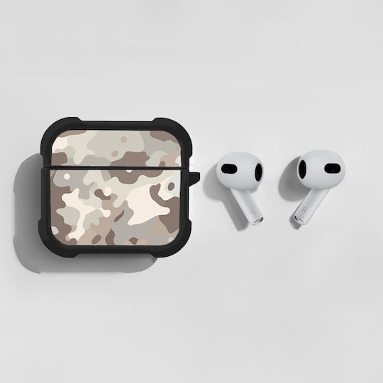 Sonique Camouflage Army Series Калъф в Бежов цвят за Apple AirPods 3